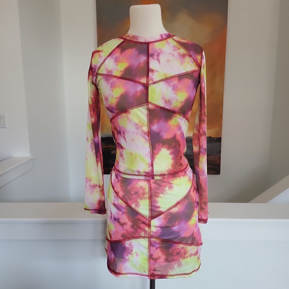 Dolls Kill Club EXX Top with matching Skirt Size M NWT